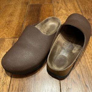 Birkenstock Birkis Clogs Brown Birkiflor 36 35 Narrow Women's 5 6